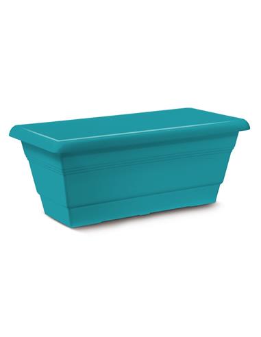 Ζαρντινιέρα FESTONE 40Χ20Χ16 TURQUOISE