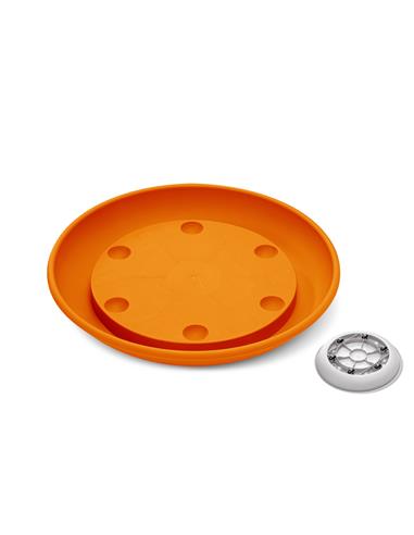 Πιάτο με 6 ρόδες Φ.30 ORANGE/ΠOPTOKAΛI