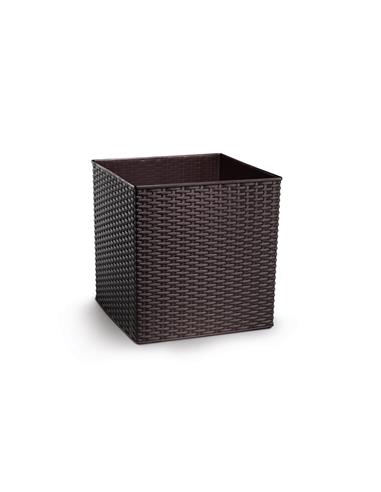 Κύβος 36Χ36Χ36 NATURA R.BROWN/MET.ΚΑΦΕ