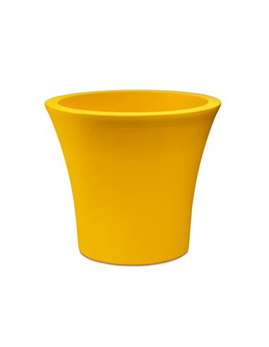 Γλάστρα CITY YELLOW/KITPINO 25Χ22 εκ.