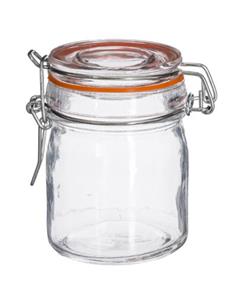 Βαζάκι γυαλ.με καπάκι 150ml