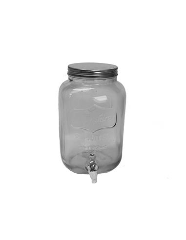 Γυάλα με καπάκι inox & βρύση 19Χ32 8L