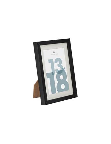 Κορνίζα ξύλ.μαύρη 13Χ18