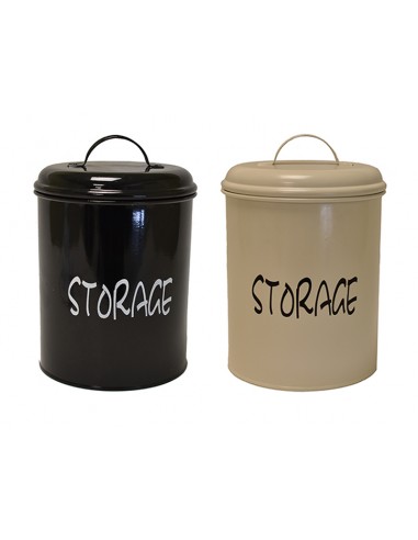 Δοχείο μεταλ.STORAGE 2χρ. 16.8Χ19