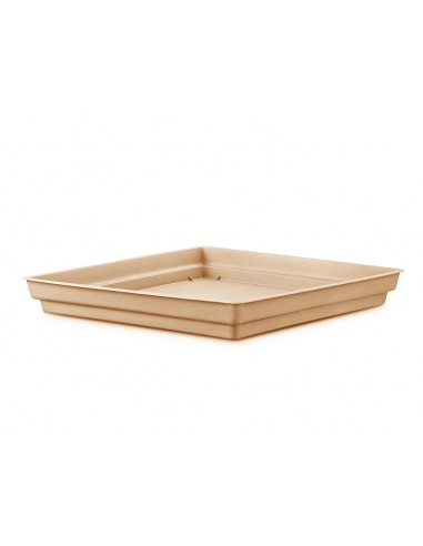 Πιάτο τετρ.26Χ26Χ3.6 εκ. BEIGE/MΠEZ