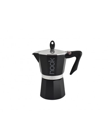 Μηχανή espresso 2κούπες μαύρη