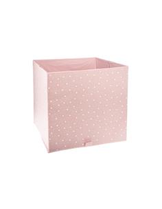 Κουτί υφασμ.ροζ αστέρι...