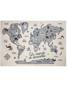 Χαλάκι βαμβ.WORLD 150Χ100εκ.