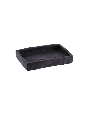 Σαπουνοθήκη polyresin stone μαύρη...