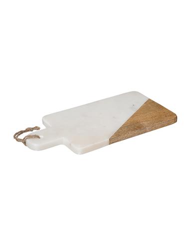 Βάση κοπής 30Χ15 λευκό marble