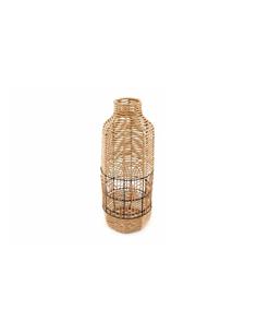 Βάζο rattan 18X40