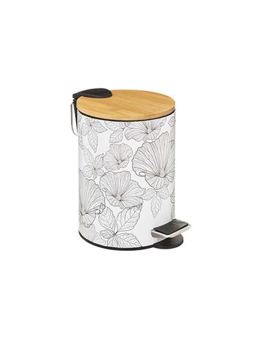 Κάδος απορ.blackflora  με καπάκι...