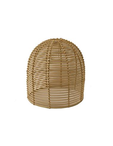 Φωτιστικό καπέλο οροφής rattan εκρού...