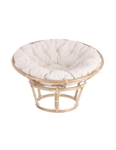 Πολυθρόνα rattan με μαξιλάρι Barbados...