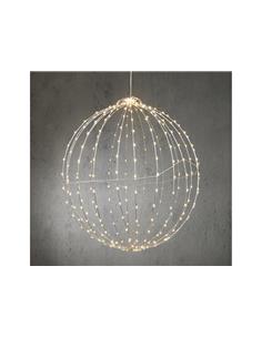 Μπάλα σύρμ.Χ400LED,λευκό, Φ60