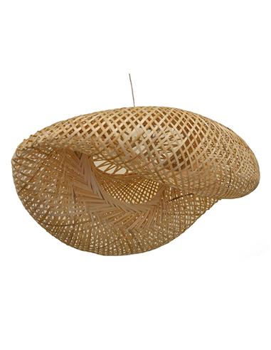 Φωτιστικό οροφής bamboo φυσικό 60X39X19