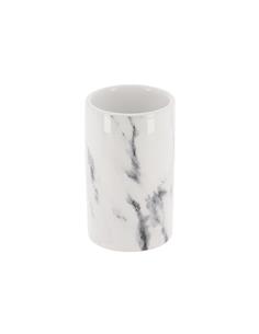 ποτήρι μπάνιου κεραμ.marble