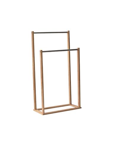 Κρεμάστρα διπλή για πετσέτες bamboo...
