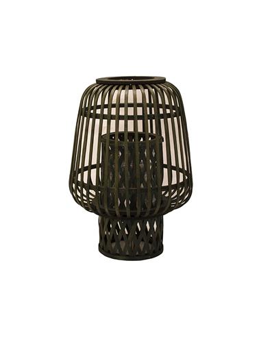 Φανάρι bamboo λαδί Φ27Χ30/45