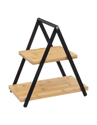 Δίσκος σερβ.2οροφος bamboo 28Χ15,6Χ29,3
