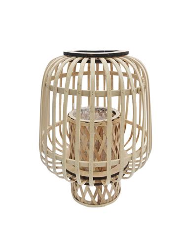 Φανάρι bamboo φυσικό 21,5Χ23/34