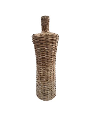 Βαζο rattan φυσικό 16Χ52