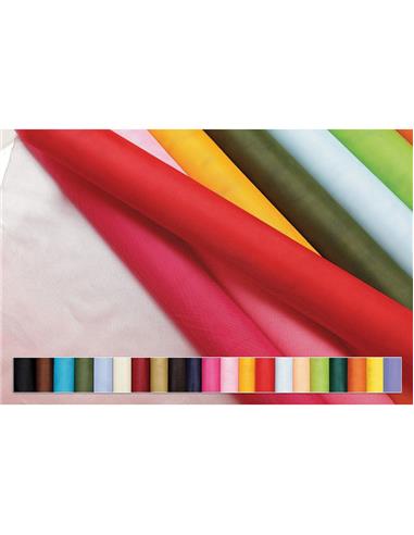 THICK SINGLE COLOR TULLE 85cmΧ18m