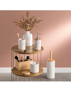 Dispenser marble λευκό 2
