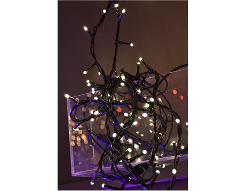 Λαμπάκια X80LED επεκ.πράσ./ζεστό 6Μ