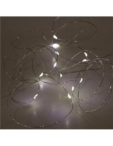 Λαμπάκια X100LEDσύρμα μετασ.διαφ.ζεσ.10