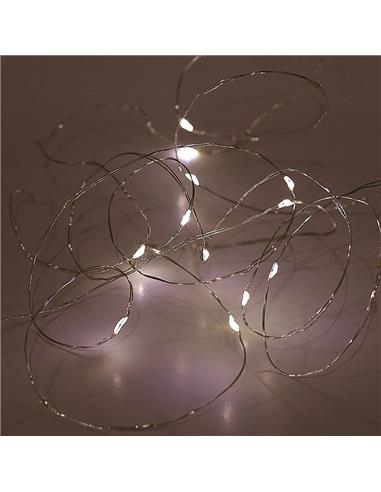 Λαμπάκια X100LEDσύρμα μετασχ.διαφ/λευ