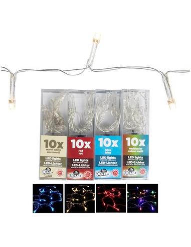 Λαμπάκια μπαταρίας X10LED διαφ.