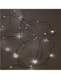 Λαμπάκια μαύρο καλώδιο Χ100LED