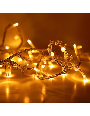 Λαμπάκια X200LED μετ.επ.διαφ/fire 10Μ