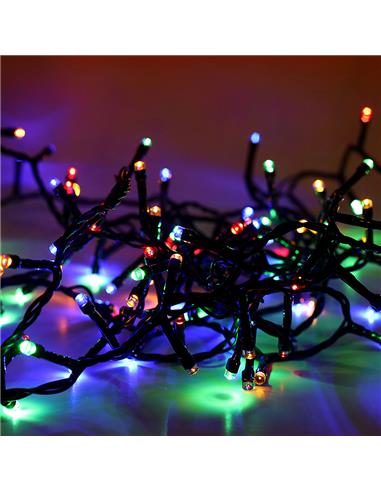 Λαμπάκια Χ400 LED 16Μ,συχν.πράσ./multy