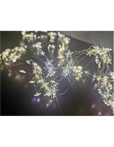 Λαμπάκια dascade  αστεράκια Χ360led 8Μ