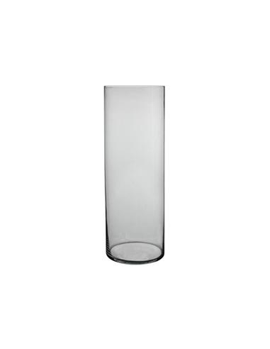 Βάζο κυλ.γυάλ διάφανο Φ20 Η70CM