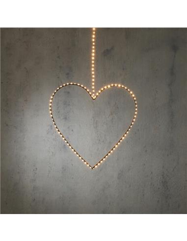 Καρδιά περιγ/μα φωτιζόμενο Χ120LED...