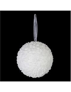 Μπάλα foam 8εκ.λευκή 3σχ.