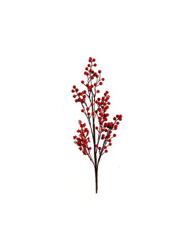Κλαδί κόκκινα berries 68εκ.