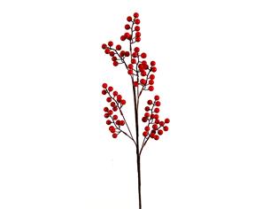 Κλαδί κόκκινα berries 76εκ.