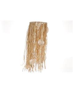Διακοσμητικό κρεμ.raffia με...