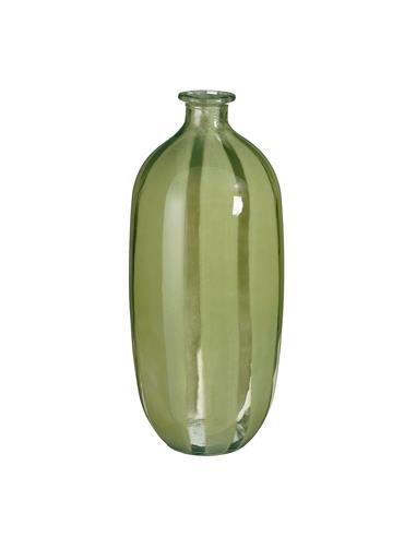 Βάζο γυαλ.MONTELLO πράσινο Φ19Η45cm