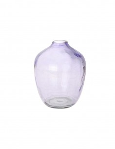 Βάζο γυαλ.Flashy λιλά 15Χ19,5
