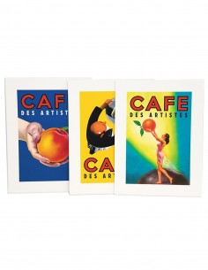 Κάδρο τοίχου CAFE 30Χ40 3sx.