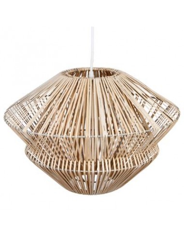Φωτιστικό οροφής rattan 30εκ.