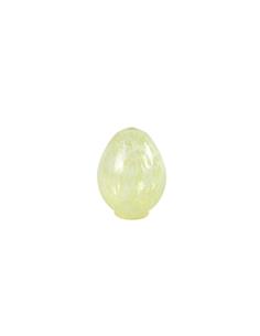 Αυγό γυαλ.κίτρινο Φ8Η10CM