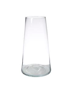 Βάζο γυαλ.διάφανο  Φ24 Η35cm