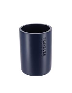 Ποτήρι μπάνιου polyresin μπλε