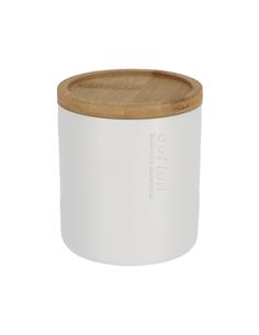 Δοχείο polyresin λευκό με...
